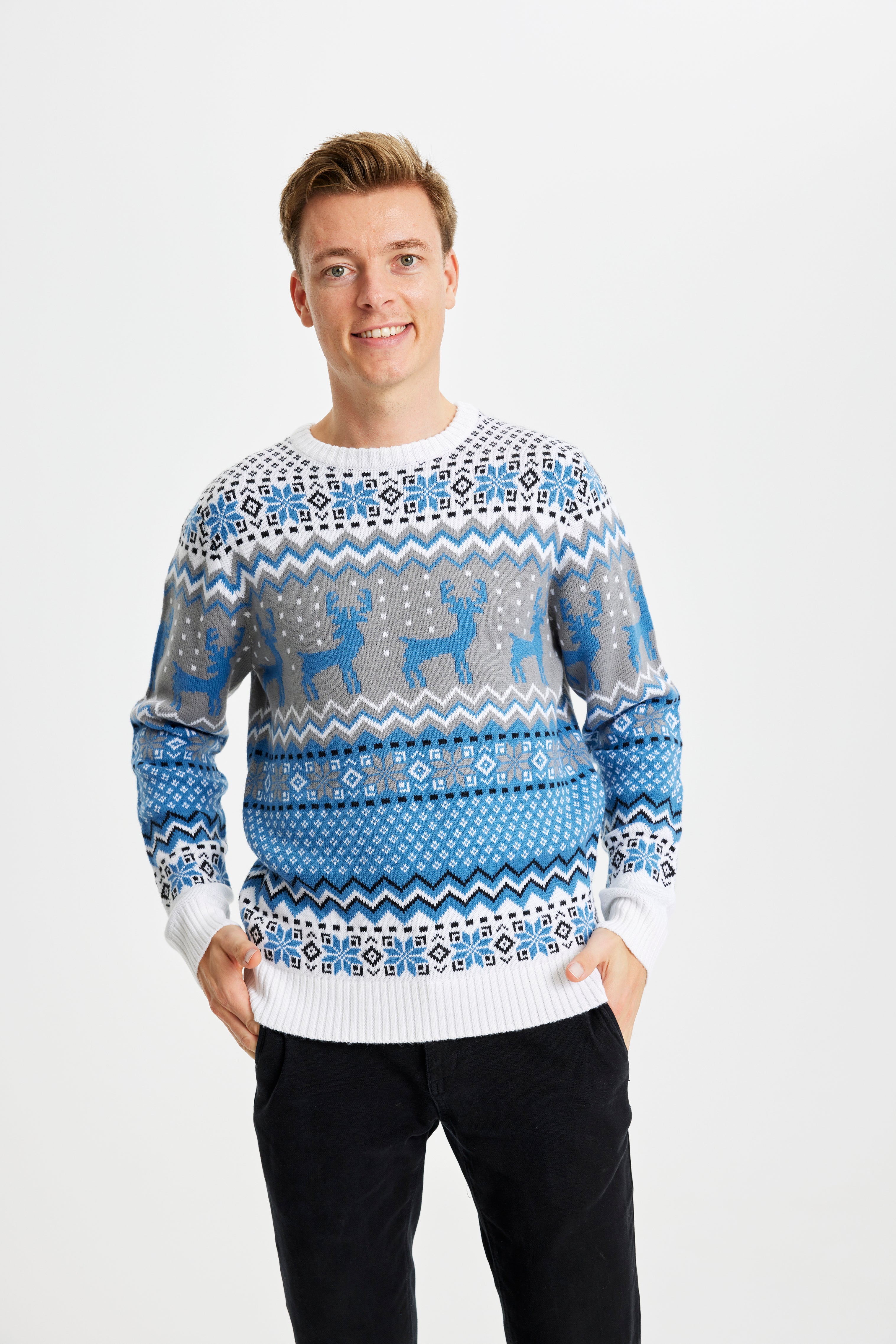 Traditional Sweater Blue - Men